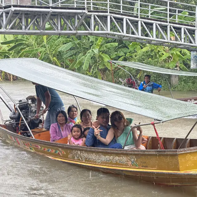 Floating market Thailand 