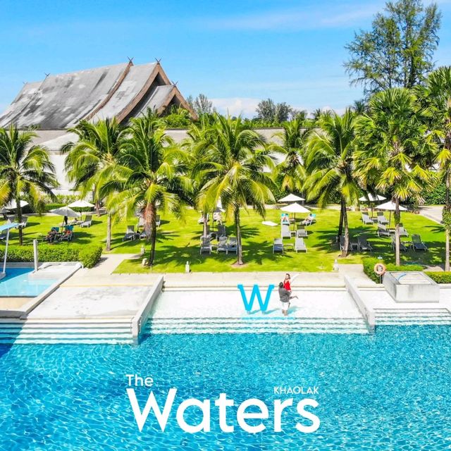 ลากแฟนไปนอนโรงแรมสระว่ายน้ำสวยที่​The​ Waters​ Khaolak