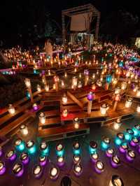 【カラフルなキャンドルがとても美しい✨】江ノ島キャンドルナイトが11月まで開催中！🕯️