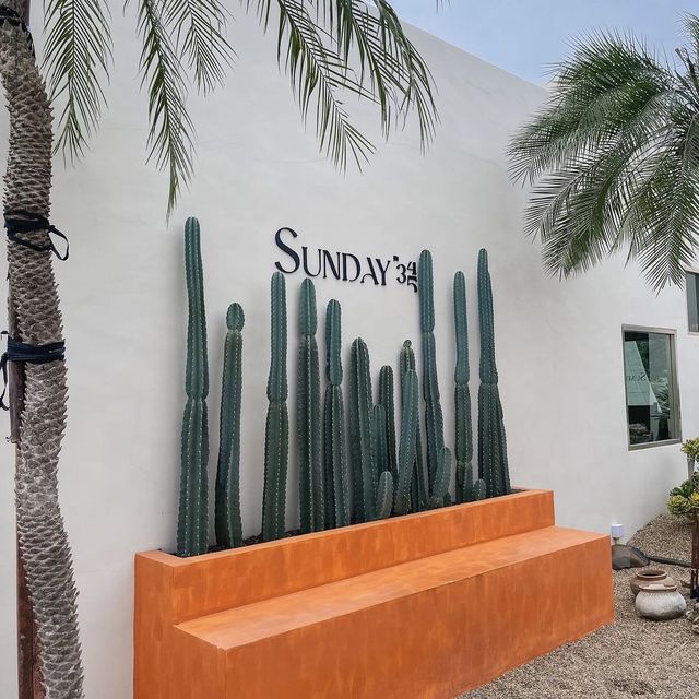 คาเฟ่น่ารักๆ ย่านปทุมธานี  Sunday in 345  