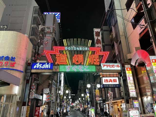 たこ焼き巡り in 道頓堀