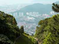 Riding the famous Funicular train in Penang 🚂