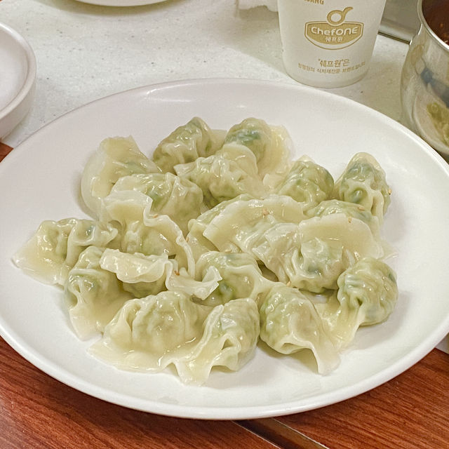 사골 육수가 깔끔한 보령 대천해수욕장 맛집 - 김가네사골수제비