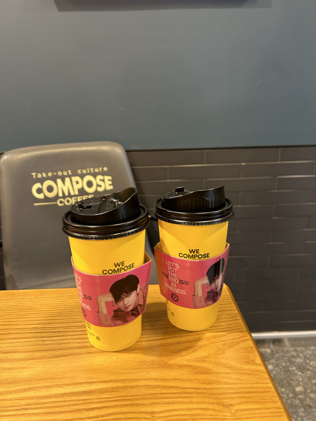 有名KPOPアイドルがカフェとコラボ❤️がホンデに✨