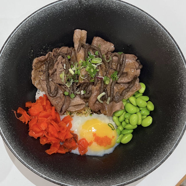 Best premium wagyu rice bowls at OMI Malaysia