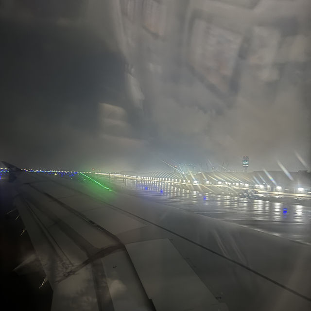 NIGHT VIEW OF NAIA (Departure) and HKIA (Arrival)