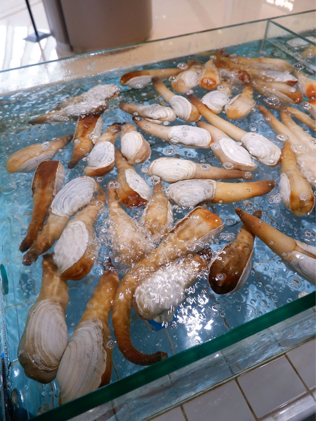 深圳美食篇，商場內高級海鮮檔