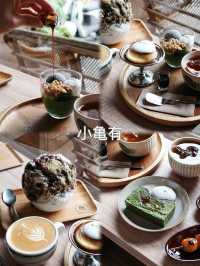 宜蘭康樂路小亀有：抹茶刨冰，抹茶牛乳冰，讓人滿足