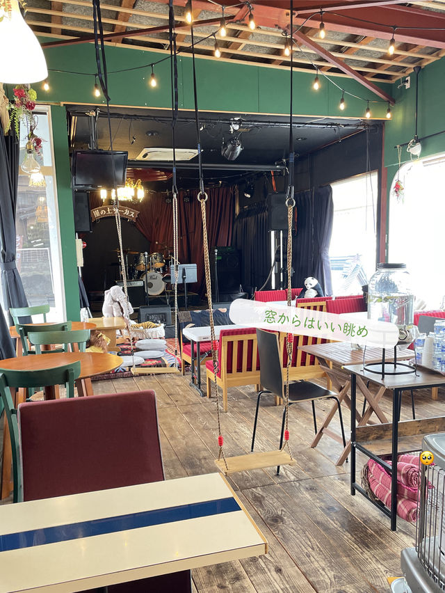 【石川/鶴来】見晴らしのいいめちゃくちゃかわいいレトロカフェ
