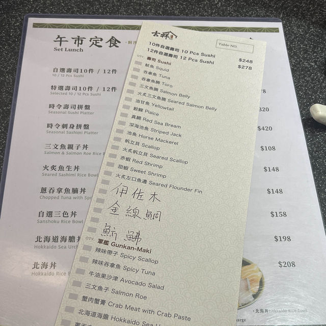 性價比足嘅壽司餐