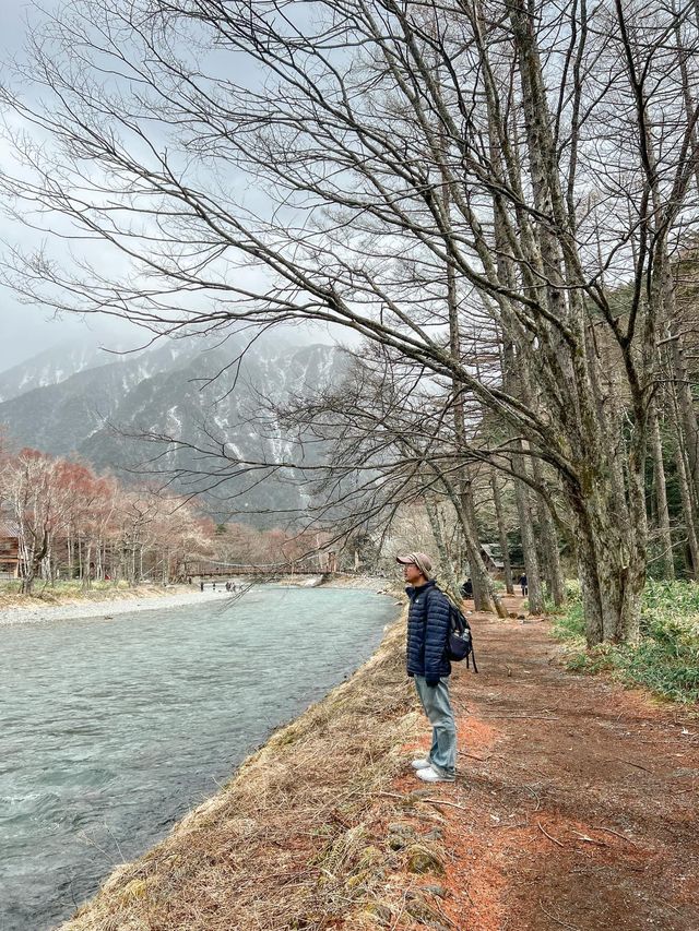 เดินเทรลในป่าสุดโรแมนติกที่ Kamikochi🌿❄️