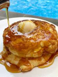 【福岡カフェ】焼きたてのふわふわパンケーキを楽しめる