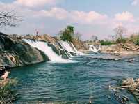 Waterfall on Mekong river