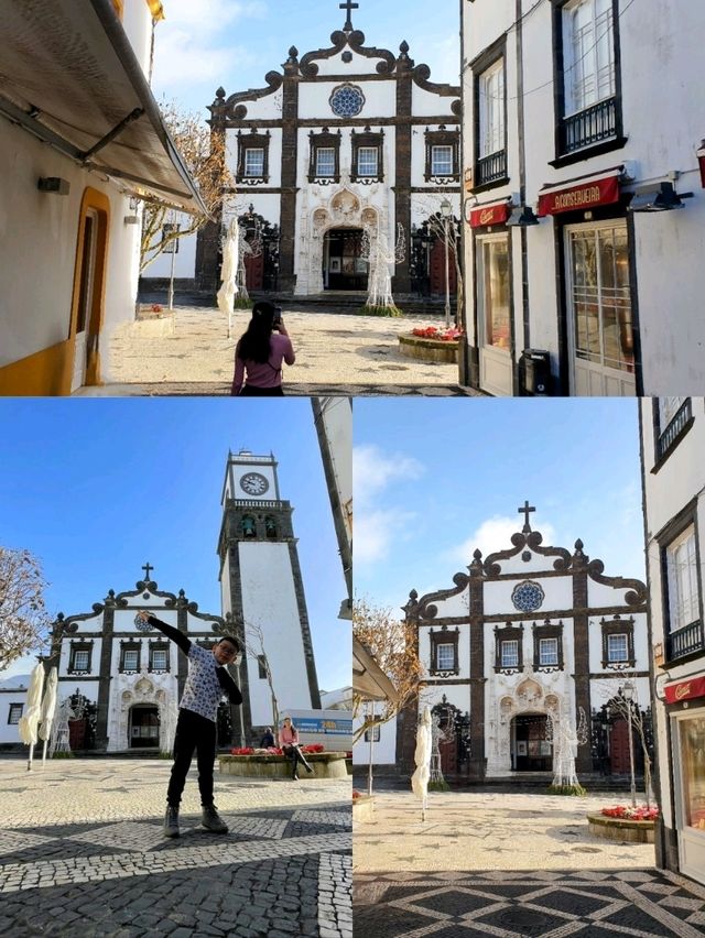 🇵🇹 Beautiful Gothic-style Church in Ponta Delgada 
