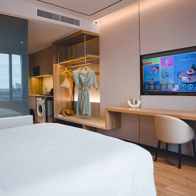 🛌 ที่พักพัทยา 𝙍𝙤𝙤𝙛𝙩𝙤𝙥 ปัง Cafe เทสดี ปัก📌