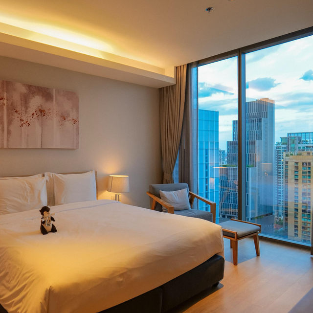 โรงแรมใจกลางเมือง Oakwood Suite Bangkok 