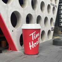 カナダのコーヒーショップがついに韓国上陸！！"homhortons"🇨🇦