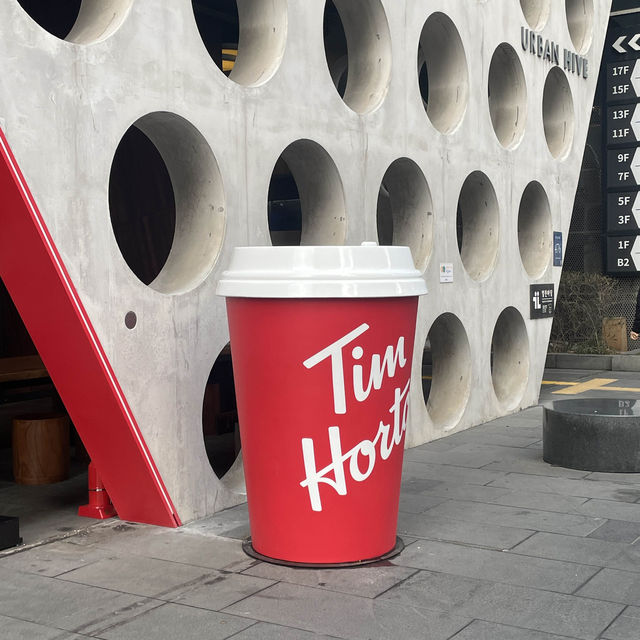 カナダのコーヒーショップがついに韓国上陸！！"homhortons"🇨🇦