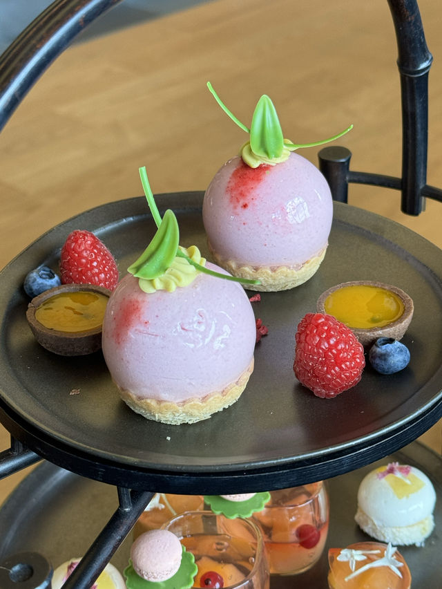 【大手町(東京)】期間限定✨桃づくしのホテルアフタヌーンティー🍑