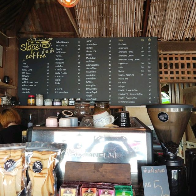 Slope..บ้านเบ้ววว Coffee เมืองแพร่