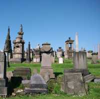 Stroll in a victorian cemetery 