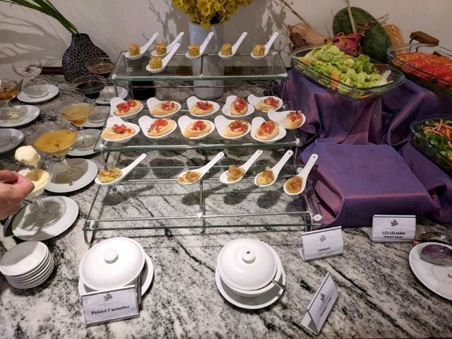 A scumptious breakfast during vacation at Mulberry Collection Silk Village, Hoi An