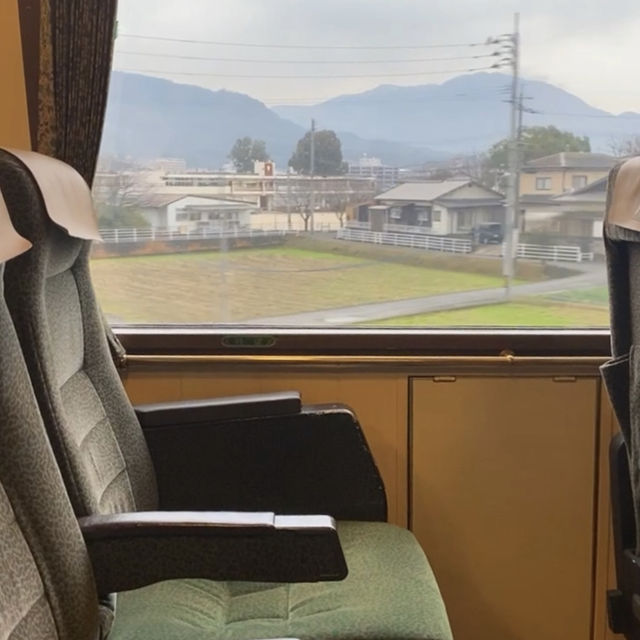 🌿🚂🌸 Delight your taste buds with exquisite bento boxes aboard the Yufuin no Mori Train in Japan! 