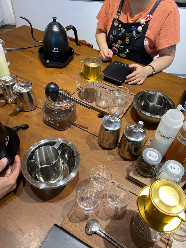 Best coffee making experience ever !