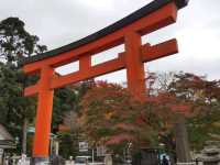 Fall colours at Yahiko Park, Niigata