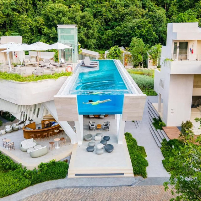 ที่พักเขาใหญ่ สระว่ายน้ำสวยจึ้ง
