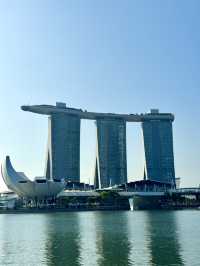 シンガポール　シンガポール観光　Waterfront Promenadeからのマリーナ湾も最高だぞ！
