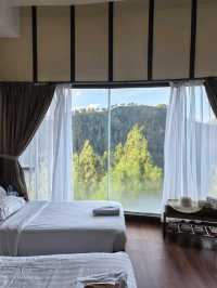 Hotel with amazing view of Lake Toba 