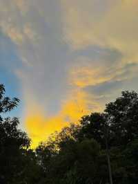 Capture Sunset in a beautiful village 🌆🌅