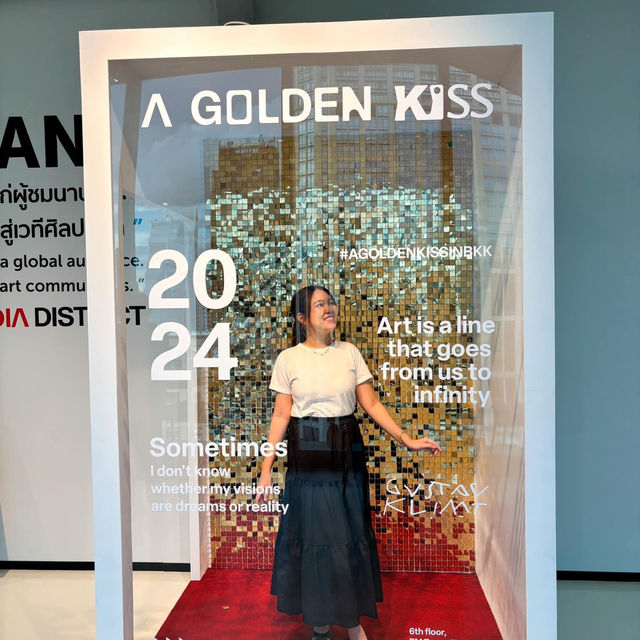 A Golden Kiss by Gustav Klimt