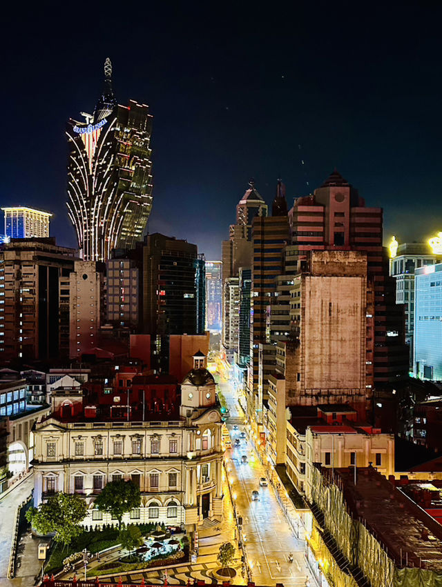 好美的街景🏙️百年歷史 百年情懷 澳門🇲🇴新中央酒店