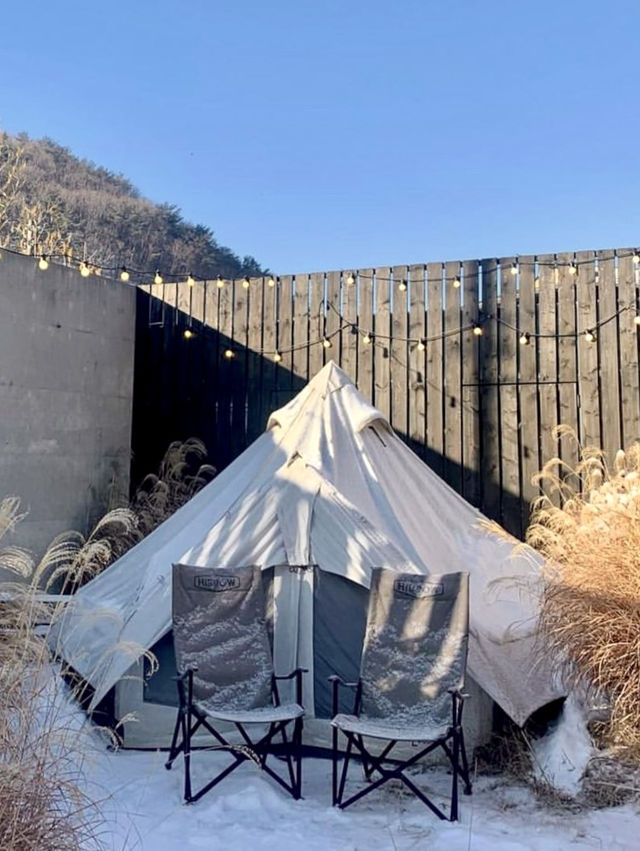 건축상을 받은 겨울 눈꽃 휴양하시기 좋은 🩵무주 겨울스테이여행 추천 🩵