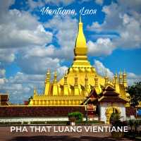 พระธาตุหลวงที่สวย/สำคัญของ สปป.ลาวอายุกว่า 2000 ปี