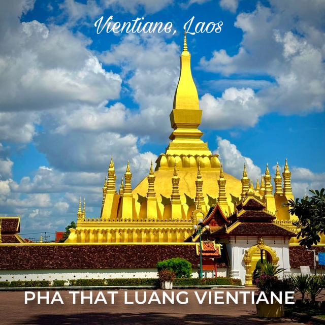 พระธาตุหลวงที่สวย/สำคัญของ สปป.ลาวอายุกว่า 2000 ปี