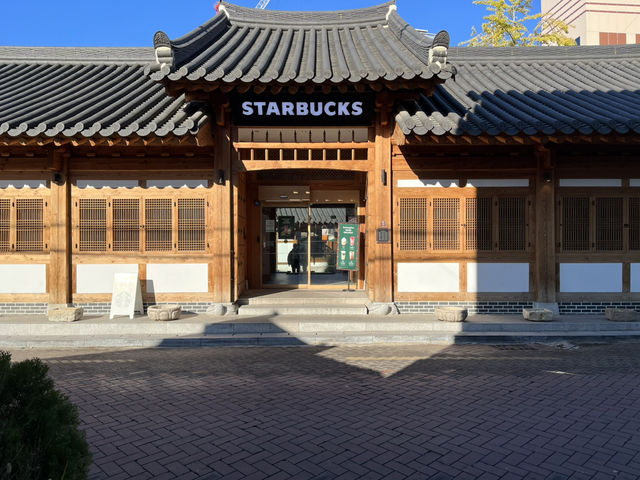 🇰🇷大邱✈️百年韓屋古宅星巴克스타벅스대구종로고택점