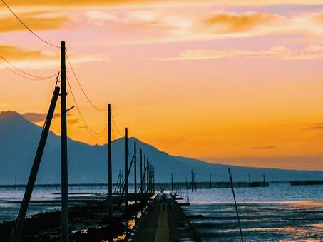 宮崎🇯🇵 長部田海床路 