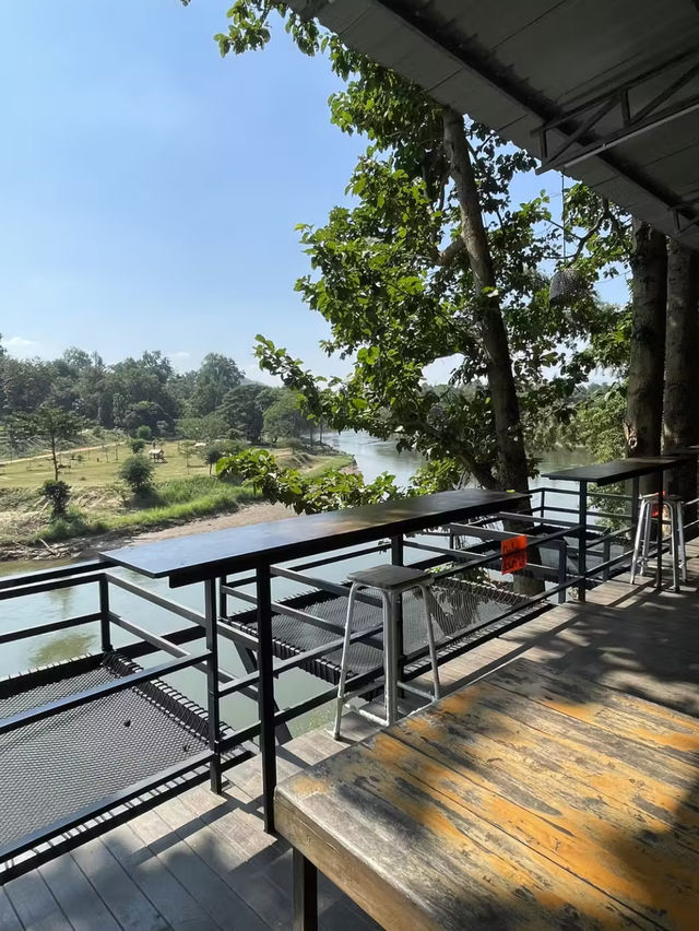 Lunch with a View at Tham Krasae Restaurant