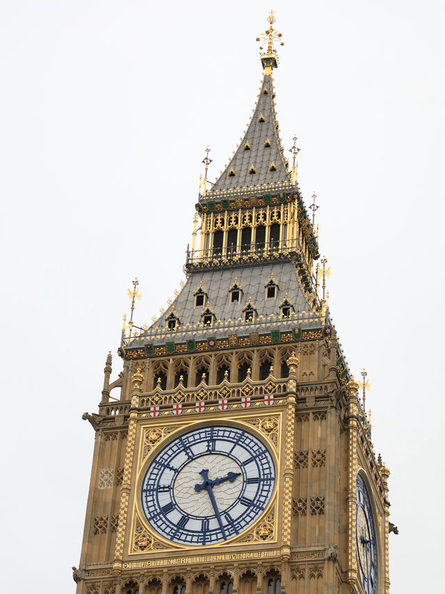 【ロンドン🇬🇧】曇りの日でもおしゃれな国会議事堂