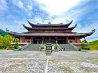 Majestic temple in mountains 