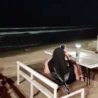 SEASIDE DINING AT SAND'S BEACH CAFE, PANTAI BALOK