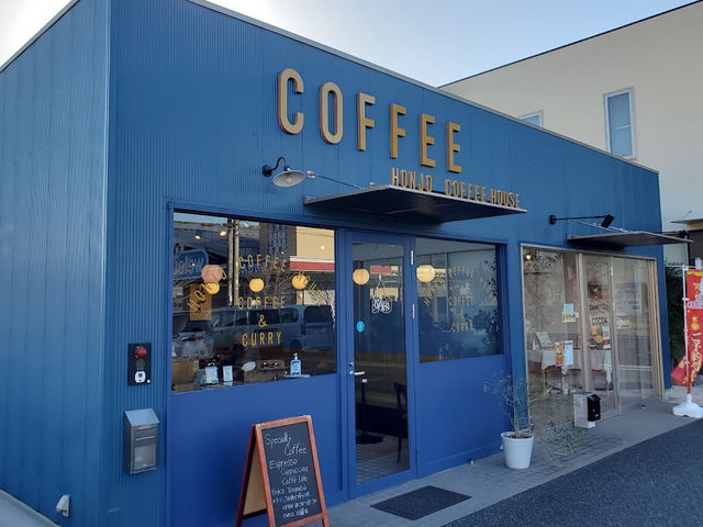 青いコーヒー屋さん🤍【本庄コーヒーハウス】