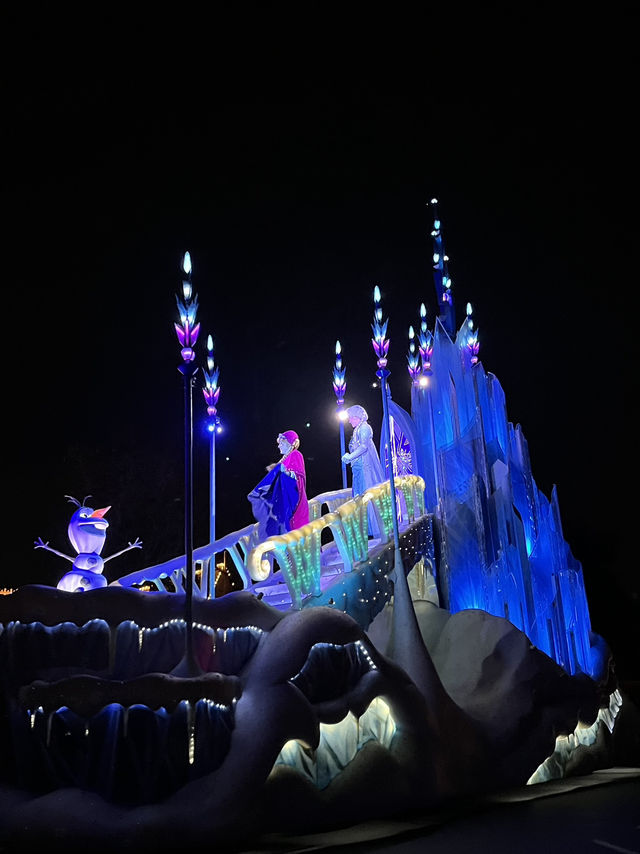【ディズニー】ディズニーランドのナイトパレード！