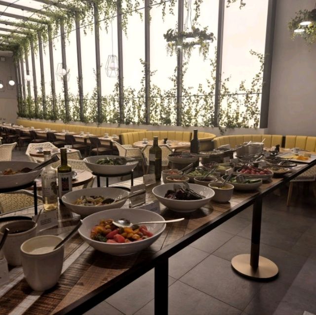스테이크를 주는 인스파이어리조트 조식 맛집 '가든팜'