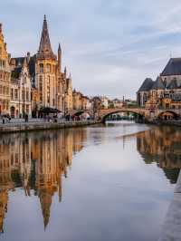 🇧🇪 運河沿いに夢を織る街 – ベルギー・ゲント（Ghent）