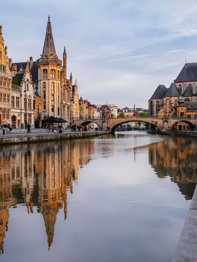 🇧🇪 運河沿いに夢を織る街 – ベルギー・ゲント（Ghent）