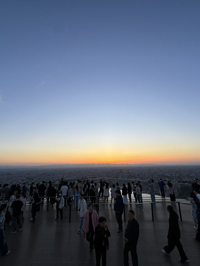 🇯🇵東京必去觀景台shibuya sky✨日落好靚呀💖